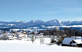 Eglofs, Winter im Westallgäu