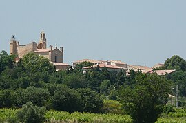 A general view of Estézargues