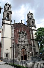 Miniatura para Iglesia de la Santa Veracruz (Ciudad de México)
