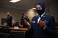 Saleha Jabeen, the first female Muslim military chaplain from the Air Force Chaplain Corps College