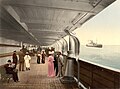 Erkennbare Fotomontage(n) auf Nr. 17.207 P.Z.: „Norddeutscher Lloyd, Reichspostdampfer. “Kaiserin Maria Theresia”, Deckpromenade“