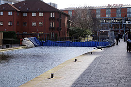 Gas Street drained W&B Canal 36