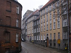 Biskupia Street in Biskupia Górka