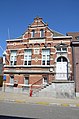 Locatie uit de serie, het gemeentehuis. Oud-Gemeentehuis, Ferdinand Maesstraat 47 in Kontich