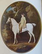 George Stubbs Selfportrait on Horseback 1783