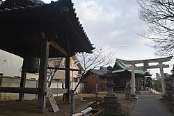 羽鳥御霊神社の梵鐘 1386年鋳造