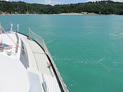 Bateau de plaisance des lacs du Jura