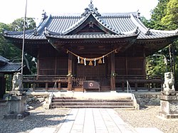 二川八幡神社 拝殿