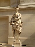 Весна. Герма. 1706—1711. Мрамор. Лувр, Париж