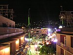 Поглед на Љорет де Мар ноћу из хотела