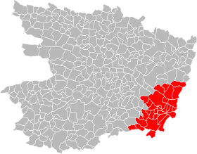 Localisation de Communauté d'agglomération de Saumur Loire Développement