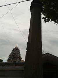 சோமேஸ்வரர் கோயில், பழைய மடிவாலா, பெங்களூர். இந்த கோயில் சோழர் கால கட்டமைப்பு என்று கூறப்படுகிறது, இது பெங்களூரின் பழமையான ஒன்றாகும். இக்கோயிலைப் பற்றிய முதல் பதிவு கி.பி.1247ஐச் சேர்ந்தது.