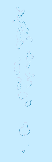 Carte des aéroports des Maldives