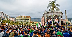 لمظاهرات كونتر العهدة في 10 مارس 2019 في (البليدة)