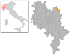 Grazzano Badoglio - Localizazion