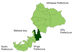 Vị trí của Tsuruga ở Fukui