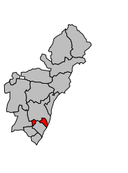 Cantone di Manosque-Nord – Mappa