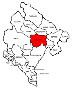 Kolašin Municipality in مونٹینیگرو