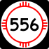 State Road 556 marker