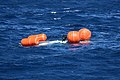 Version marine des Pays-Bas: ballons de flottabilité de secours l'empêchant de couler