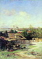 Vue de la Volga près de Nijni Nogorod, (1878) — Musée d'art de Iaroslavl.