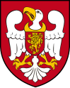 Wappen des Powiat Średzki