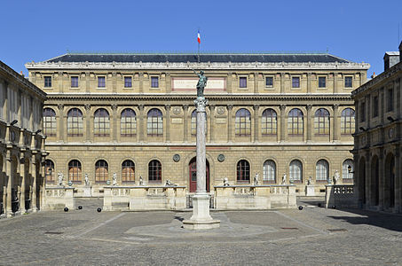 Школа изящных искусств на Франсуа Debret (1819-32), архитектор Феликс Дюба (1832-1870)