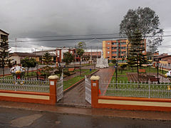 El Parque Berrío de Santa Rosa.