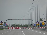 Wjazd z Autostrady A4 (2014)