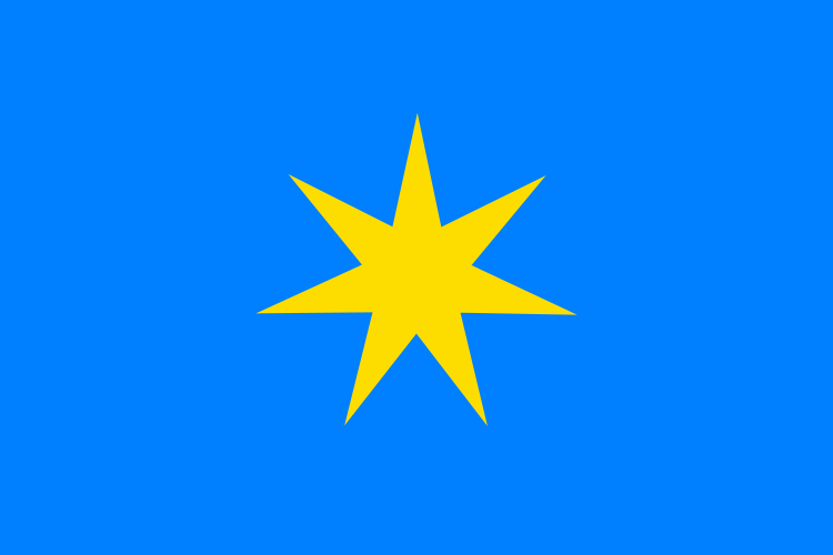 Fitxategi:Provencal flag with the Félibrige star.svg