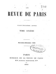 J.-H. Rosny aîné, L’Énigme de Givreuse (La Revue de Paris), 1916-1917    