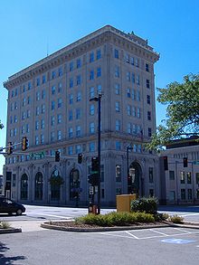 City Hall in Rockford, Illinois.
