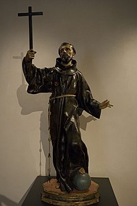 Saint Francis of Assisi by Francisco Salzillo, 18th century.