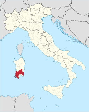 Talaith De Sardinia a Sardinia yn yr Eidal