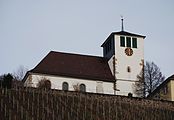 Evangelische Pfarrkirche St. Georg, Hohenhaslach 21. Dezember 2013