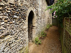 Exterior wall, St James