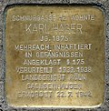 Stolperstein für Karl Hager (Schnurgasse 12)