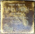 Stolperstein für Fanny Kramer (Alteburger Straße 11)