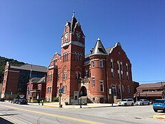 Tucker County Courthouse in Parsons, West Virginia