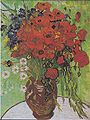 Vincent van Gogh: Vase mit Kornblumen und Klatschmohn