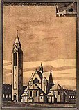 Ontwerp Heilig Hartkerk, Venlo, ca. 1921