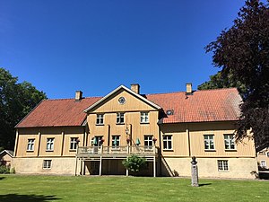 Veterinärmuseet Brogården, sett från söder.