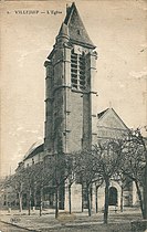 L'église vers 1926.