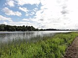 Voiliers au mouillage au lac du Bel Air de Priziac