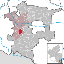Kaart van Waldrohrbach