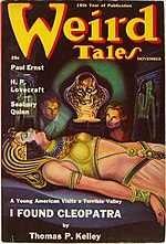 Weird Tales cover image for November 1938