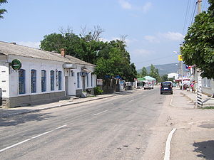 Вулиця села Орлине