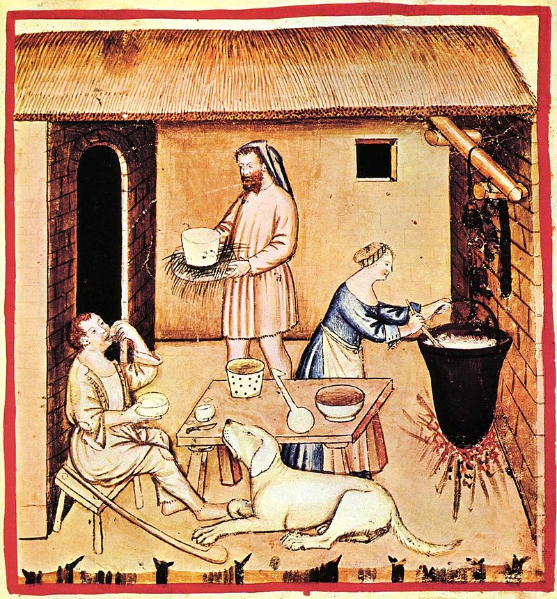 Risultati immagini per mozzarella di bufala medioevo