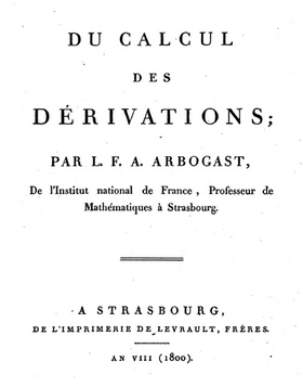 Image illustrative de l’article Louis François Antoine Arbogast