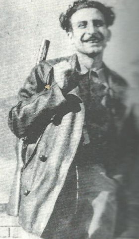 Antonio Ortiz en 1936 sur le front d'Aragon.